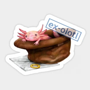 Ex-olotl Sticker